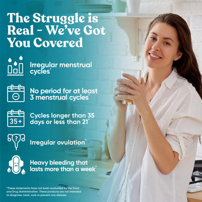 Regulate Cycle Support – Myo-Inositol 40:1 (2000mg) & D-Chiro Inositol 50mg