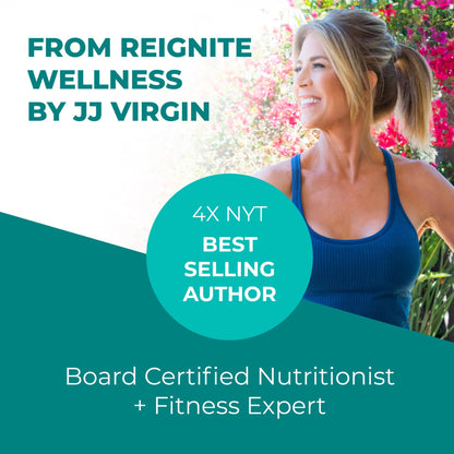 Reignite Wellness by JJ Virgin | Vitamin D Plus | Relevant Serving of 5000 IU, Highly Absorbable Vitamin D + Vitamin K1 & K2 | GG Supplement for Immune Health | Bone and Heart Supplement | 60 Softgels