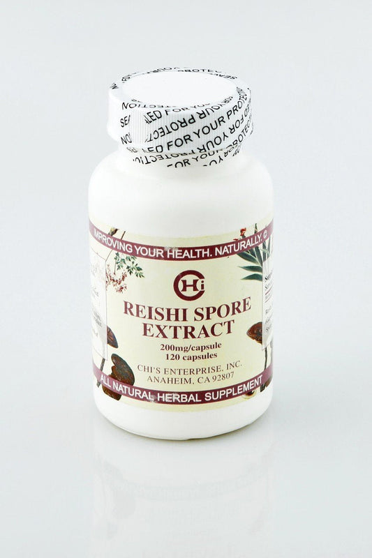 Reishi Spore Extract - 120 caps., (Chi's Enterprise) BritishVita | Premium UK Vitamins & Wellness Supplements