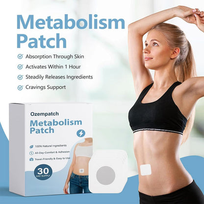 RejuvaCare Ozem Patch (Ozempatch) – New Upgrade Natural Ingredient Body Patch for Men & Women, 30 Count