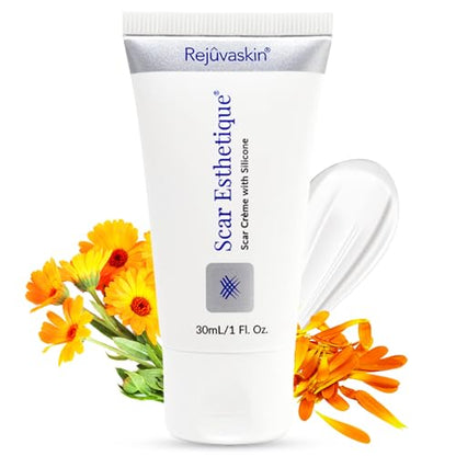Rejuvaskin RejuvaSil Silicone Scar Gel – Scar Treatment for Surgical Scars, Burns & Acne (30ml)