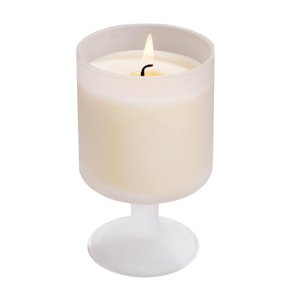 REKMO AMOY LANGYE Luxury Lemon & Basil Soy Candle – 6 oz, Non-Toxic, Long-Lasting Burn