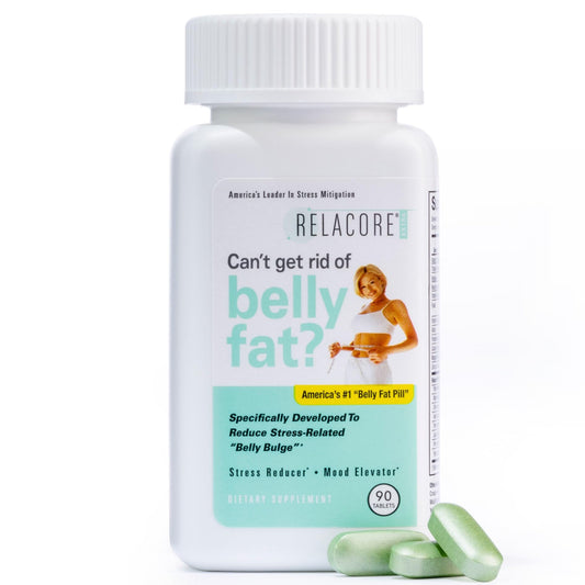 Relacore Extra Max Strength for Women - Cortisol Support & Belly Fat Reduction BritishVita | Premium UK Vitamins & Wellness Supplements