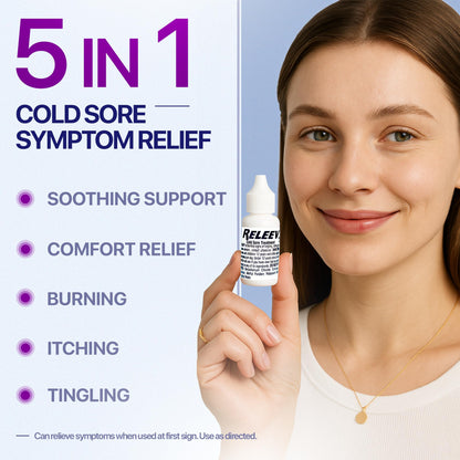 Releev 1 Day Cold Sore Treatment 6ml – Targeted Relief, Viracea Formula