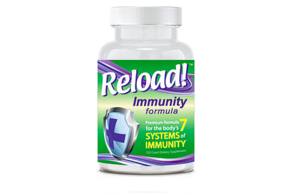 Reload! Immunity Antioxidant Multivitamin – Echinacea, Vitamins A, C, D, Zinc, Selenium, Ginkgo, Aloe, Probiotic/Prebiotic, Fenugreek | 120ct, 30 Day Supply