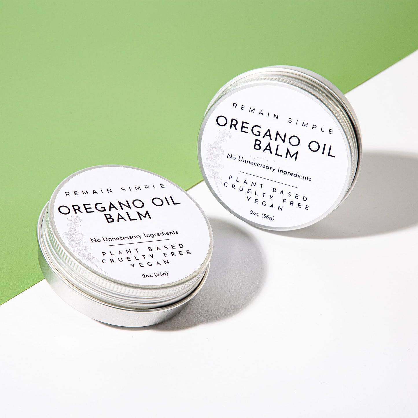 Remain Simple Oregano Oil Balm – All-Natural Skin Nourishment, USA Made