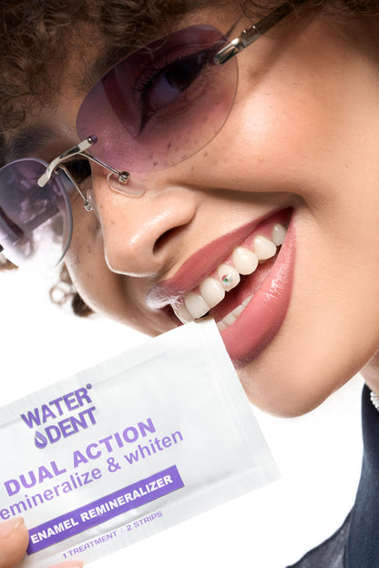 Whitening & Remineralization Strips for Sensitive Teeth – 14 Treatments | Water Dent