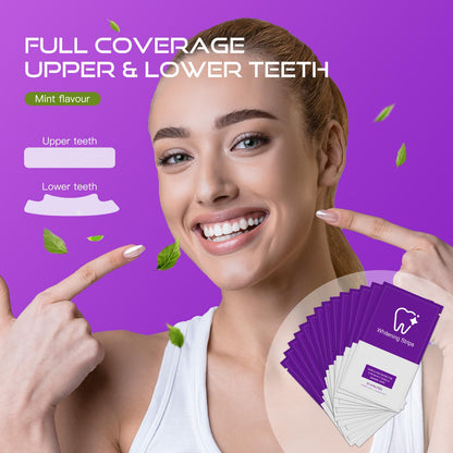 Teeth Whitening Strips – Pack of 28, 14 Treatments – Safe for Enamel, Sensitivity-Free