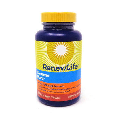 Renew Life Cleanse More Herbal & Mineral Formula – 100 Capsules