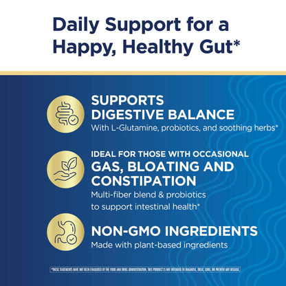 Renew Life Fiber Smart - Gluten & Soy Free Fiber Supplement, 120 Veg Capsules