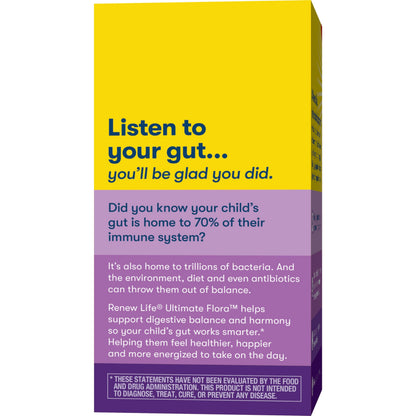 Renew Life Kids Probiotic Chewables 3 Billion CFU – Berry, 60 Count