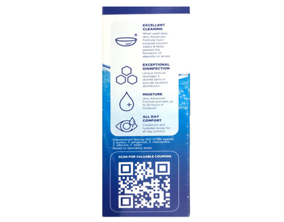 Renu Multi-Purpose Contact Lens Solution Travel Size 2 oz - 3 Pack