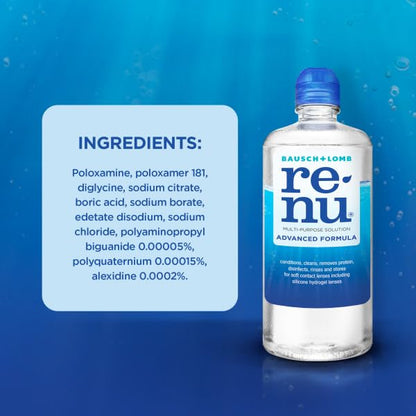 Renu Advanced Formula Multi-Purpose Solution – 2 oz Travel Pack (Pack of 2)