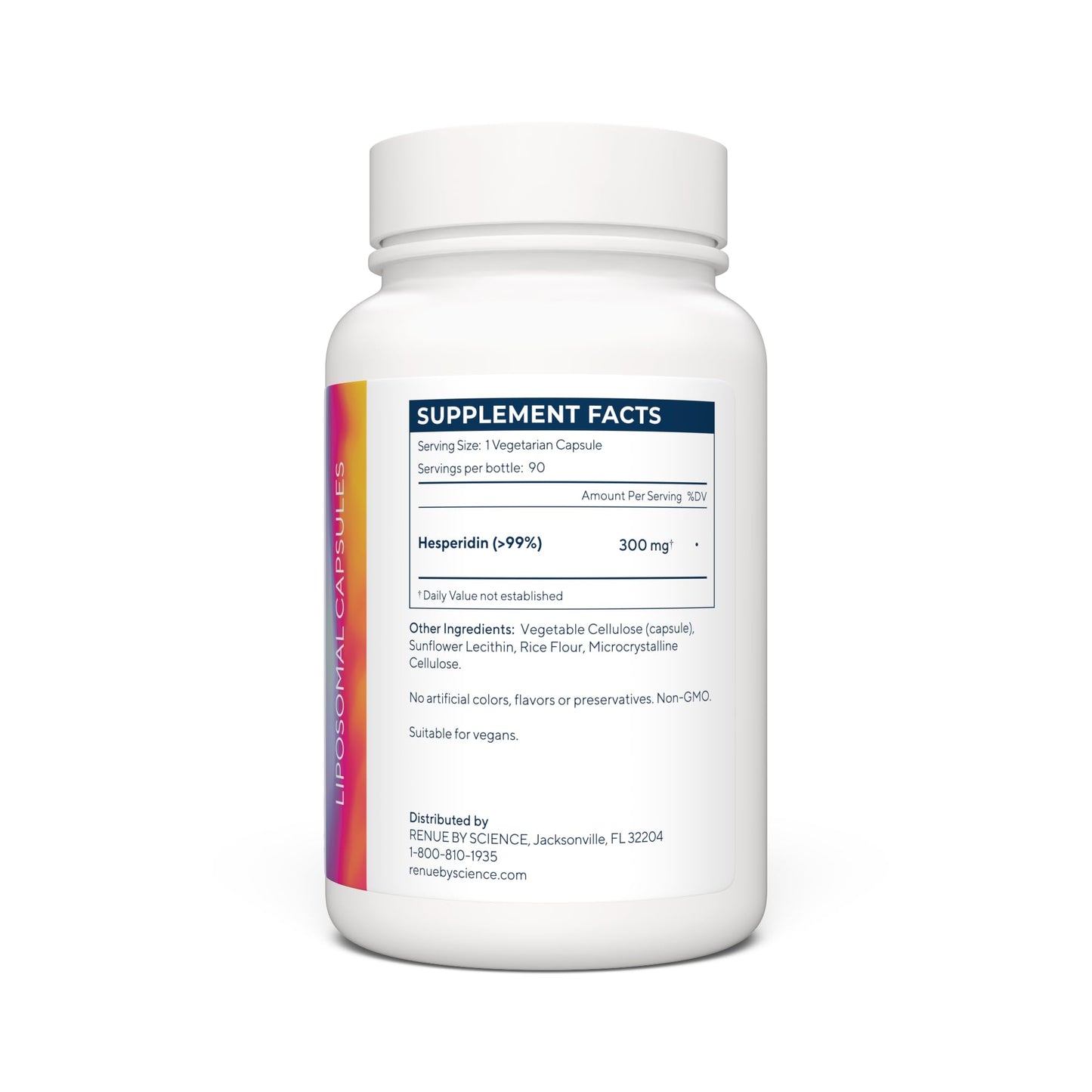 Renue By Science Hesperidin – Liposomal, 90 Capsules, 300 mg/Serving, Made in USA