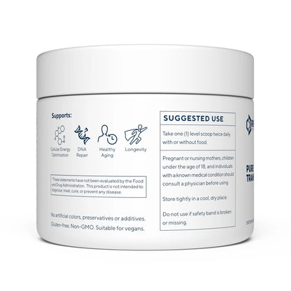 Renue By Science Resveratrol | High Strength Trans-Resveratrol Powder (100g) | Non-GMO & Allergen Free | Made in the USA BritishVita | Premium UK Vitamins & Wellness Supplements