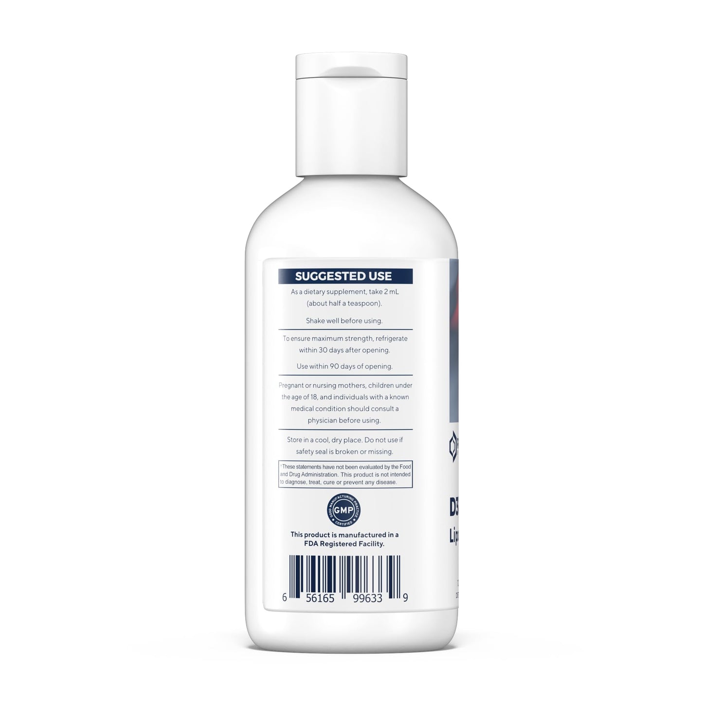 Renue By Science Vitamin D3 K2 Liposomal Gel – High Strength D3 2500IU & K2 200mcg | 120ml | USA Made