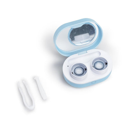 Soft Contact Lens Cleaner with Electrophoresis Tech – ReO2 Mini Pro (Blue)