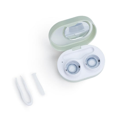 ReO2 Mini Pro Soft Contact Lens Cleaner – Advanced Electrophoresis, Mirror & Tweezers (Green)