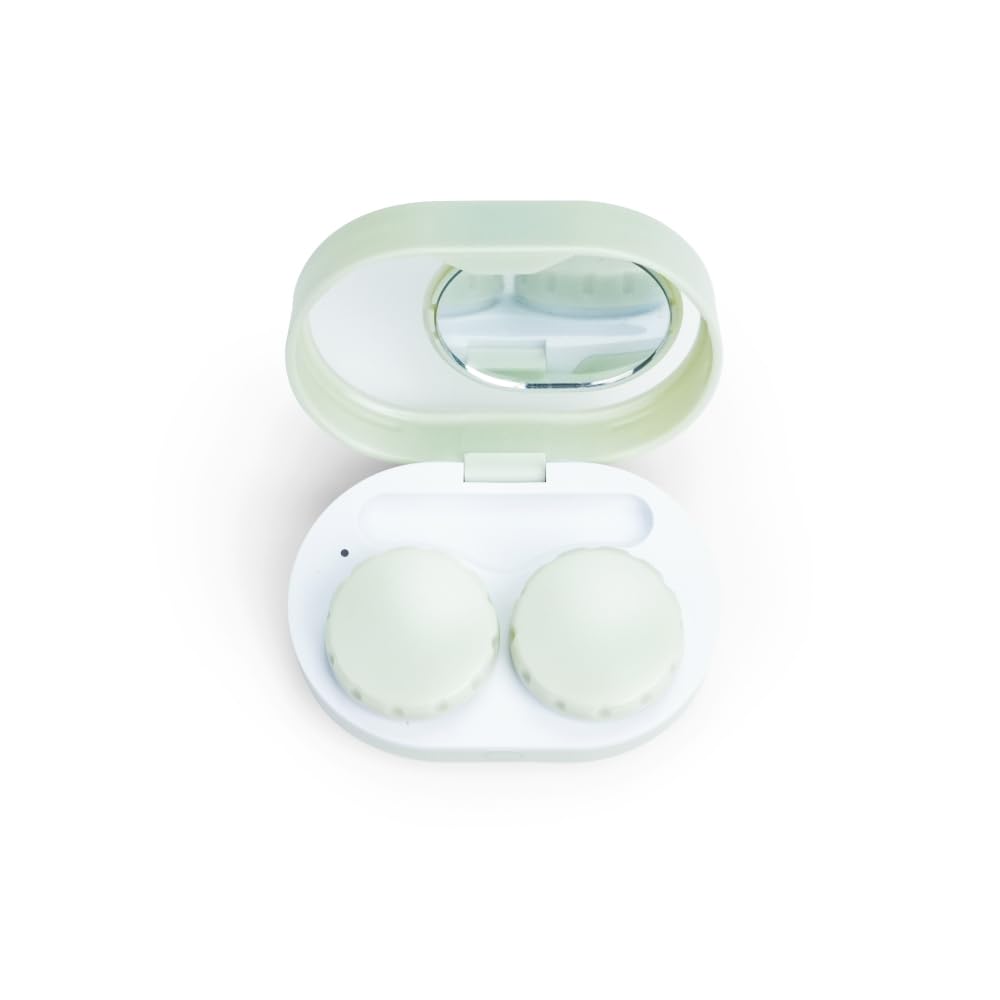 ReO2 Mini Pro Soft Contact Lens Cleaner – Advanced Electrophoresis, Mirror & Tweezers (Green)