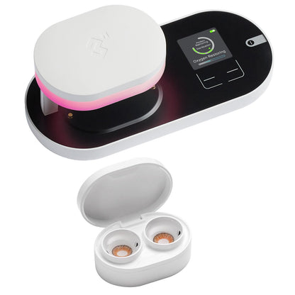 ReO2 Soft Contact Lens Cleaner – Moisture Retention & Electrophoresis Tech (White)