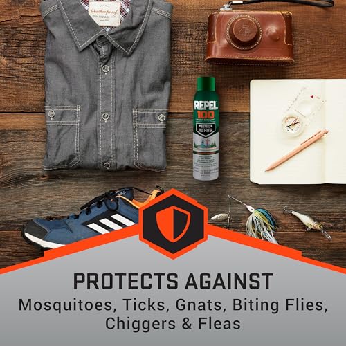 Repel 100 Insect Repellent – 4 oz, 98% DEET, 10-Hour Protection (Aerosol)