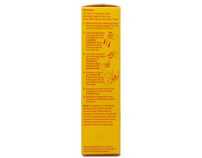 RepHresh Vaginal Gel – Odor Elimination & pH Balance (Pack of 2, 4 Applicators)