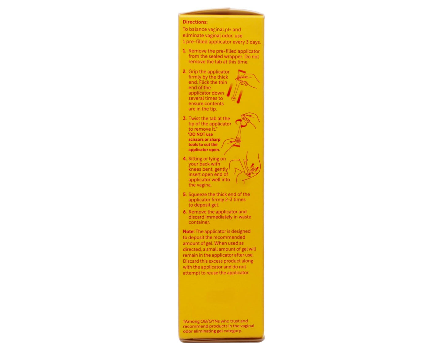 RepHresh Vaginal Gel – Odor Elimination & pH Balance (Pack of 2, 4 Applicators)