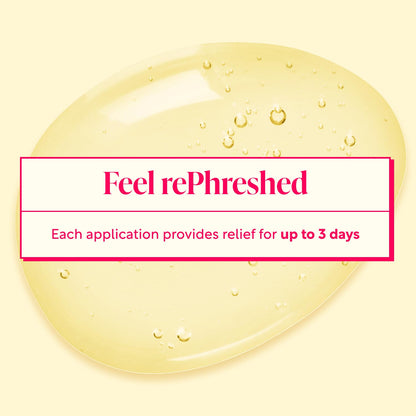 Rephresh Odor Eliminating Vaginal Gel, Clinically Tested to Balance pH & Eliminate Odor, 4 Pre-Filled Applicators