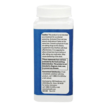 Requa Activated Charcoal 260 mg - 100 Count | Detox & Gas Support