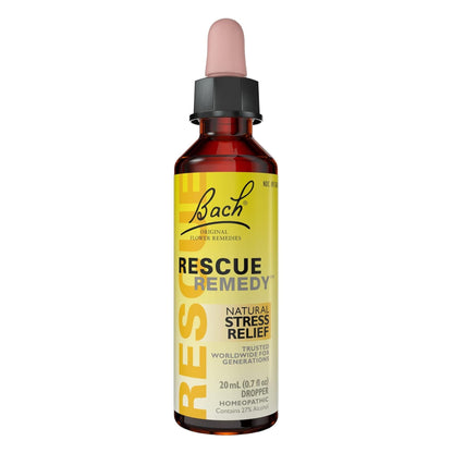 Rescue Remedy Drops 20 mL - Flower-Based Wellness Blend for Daily Care