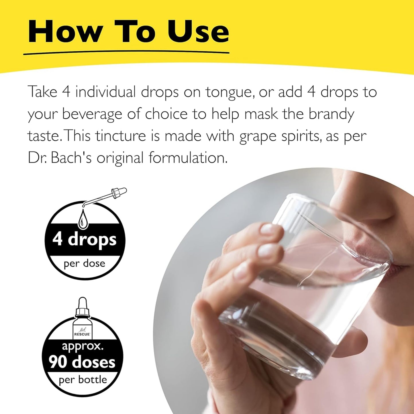 RESCUE REMEDY Dropper 10mL – Natural Homeopathic Stress Relief