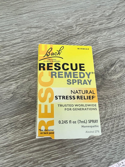 Rescue Remedy Spray 7 ml – Vegan, Non-Aerosol Pump