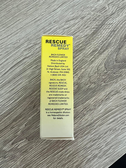Rescue Remedy Spray 7 ml – Vegan, Non-Aerosol Pump