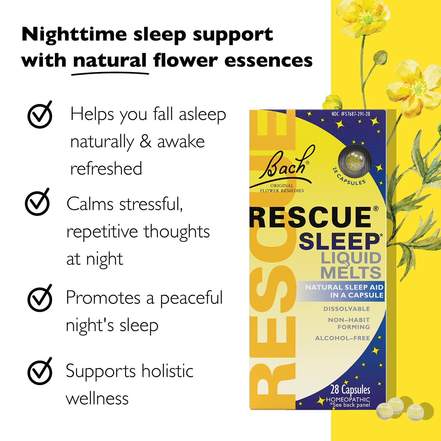 Travel Stress & Sleep Bundle - Bach RESCUE Pastilles, Sleep Melts & Remedy Spray - 3-Pack