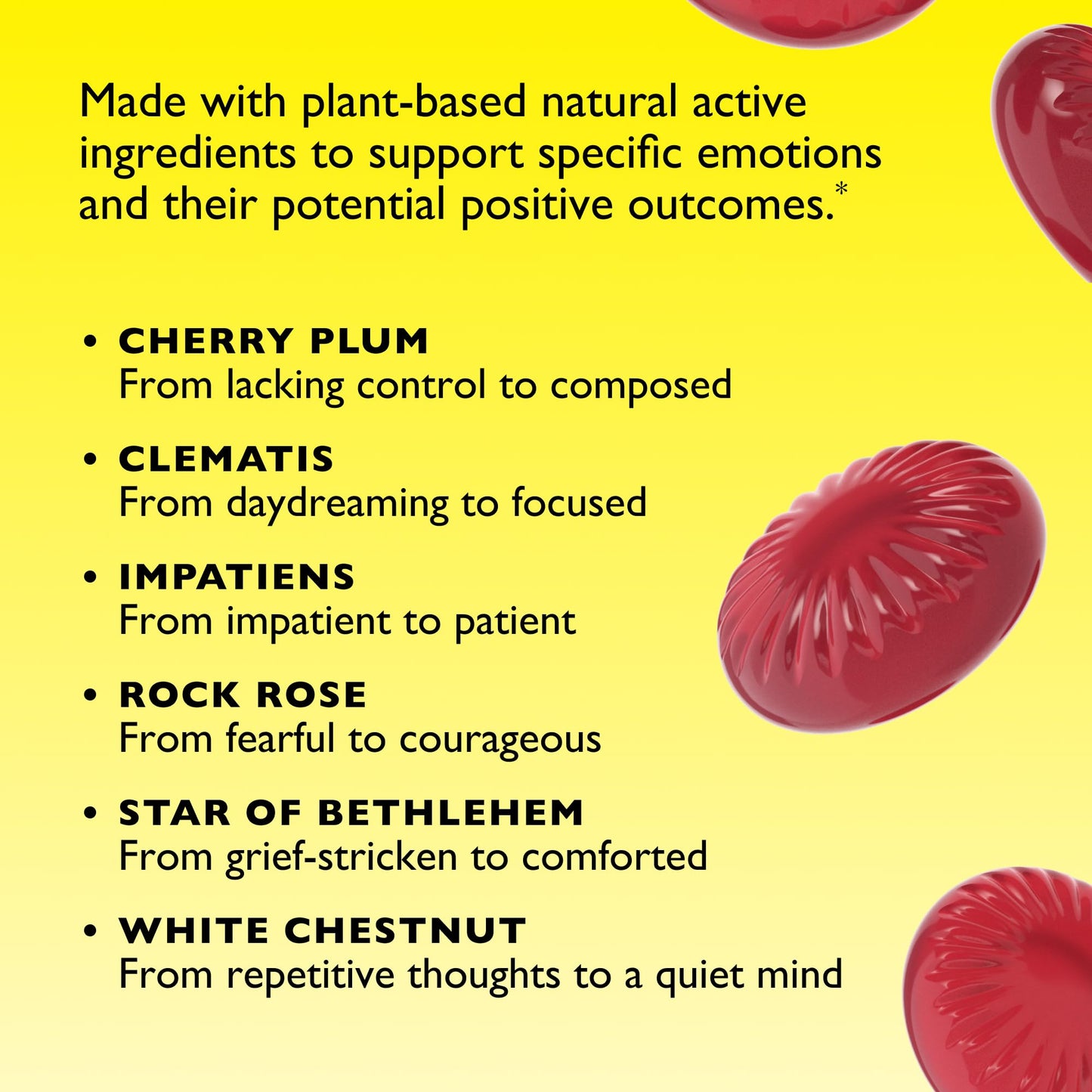 RESCUE Sleep Pastilles – Black Currant, Melatonin-Free Lozenges (4 Pack)