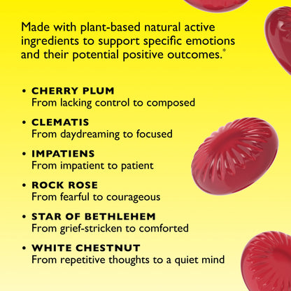 RESCUE Sleep Pastilles – Black Currant, Melatonin-Free Lozenges (4 Pack)