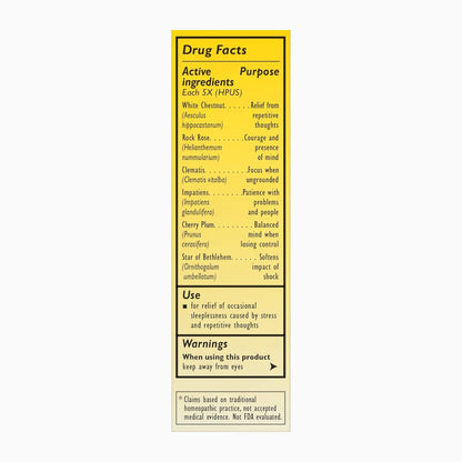 RESCUE SLEEP Dropper 20mL — Natural Sleep Aid (Melatonin-Free, Non-Alcohol, Family-Friendly)