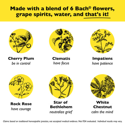 RESCUE SLEEP Spray 20mL — Natural Sleep Aid & Stress Relief (Vegan, Melatonin-Free)