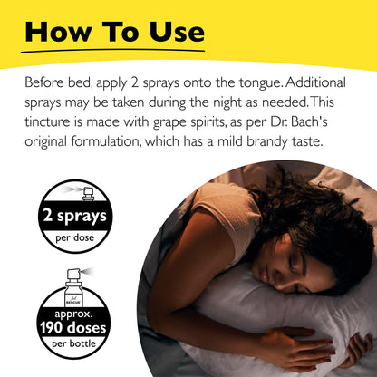 RESCUE SLEEP Spray 20mL — Natural Sleep Aid & Stress Relief (Vegan, Melatonin-Free)