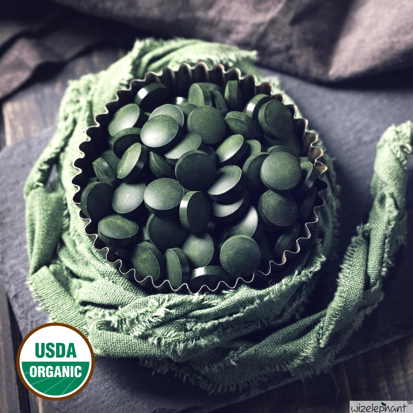 Organic Spirulina Chlorella Tablets – 50 Servings | 2-in-1 Algae Supplement with Broken Cell Wall for Immune Support, Detox & Energy