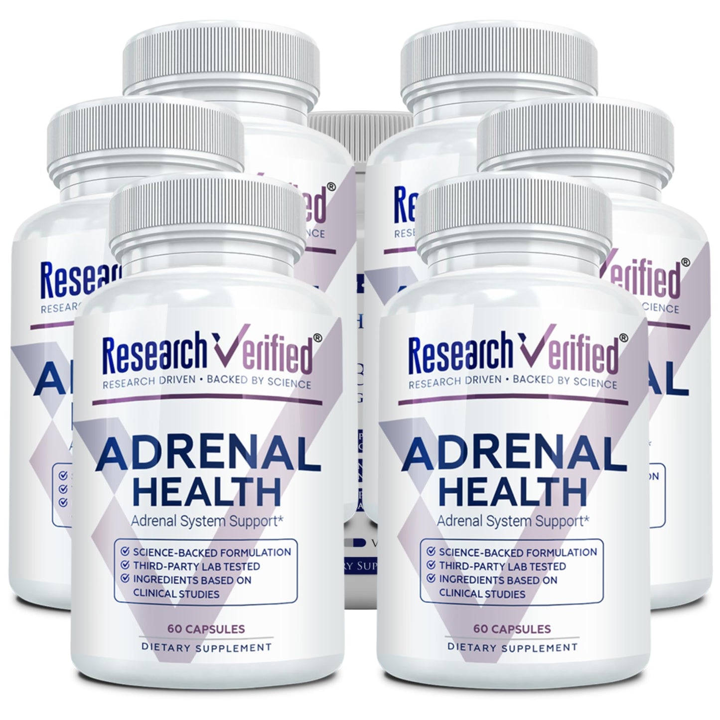 Research Verified Adrenal Support – 360 Capsules | Cortisol Balance & Energy