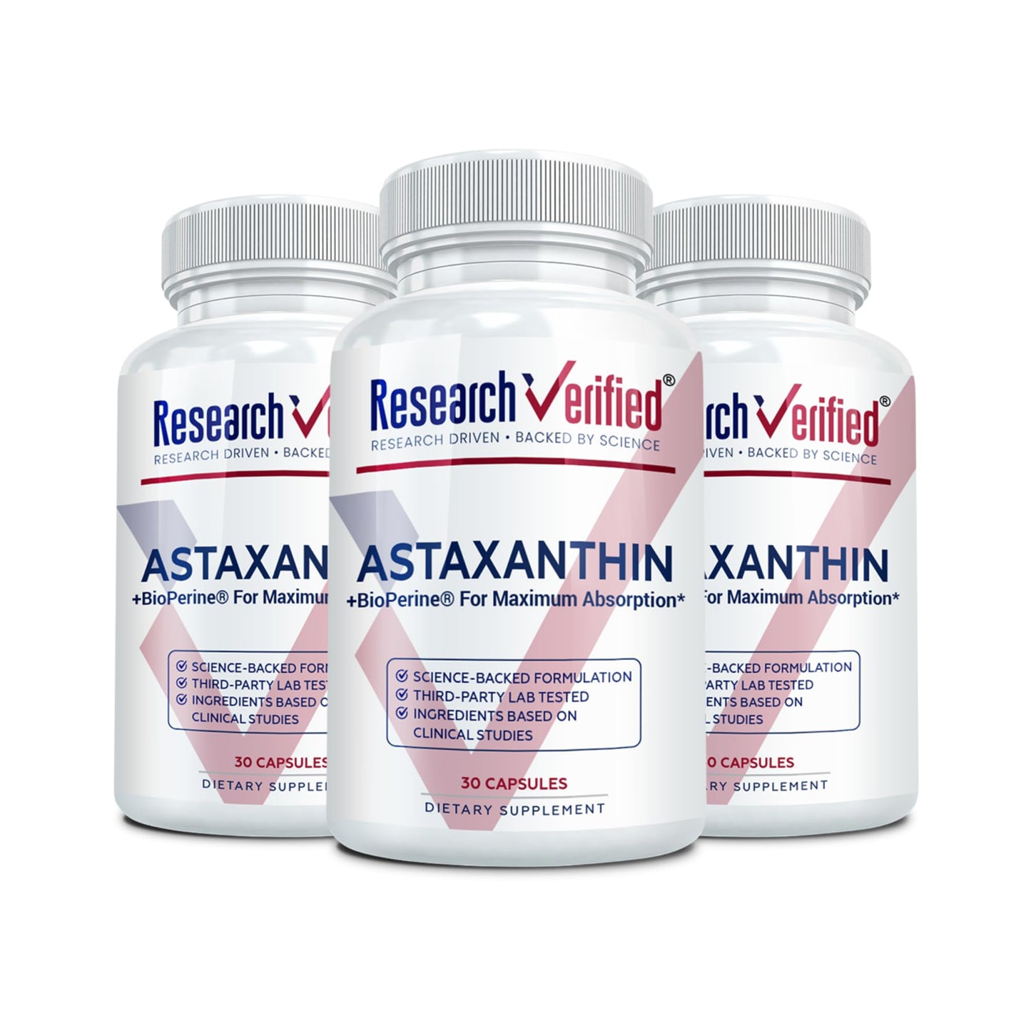 Research Verified Astaxanthin – Powerful Antioxidant for Skin, Eyes & Heart | Made in USA