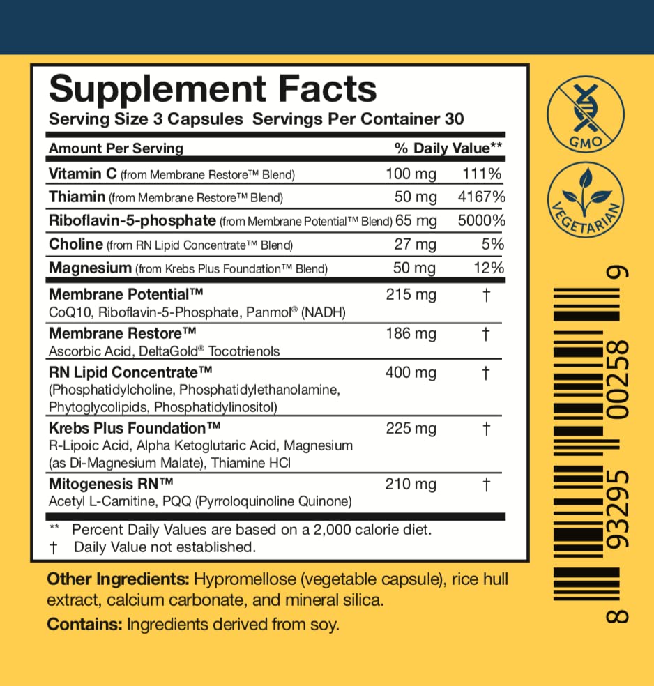 Researched Nutritionals Energy Duo – ATP 360 & Multi-Plex for Adrenal & Mitochondrial Support