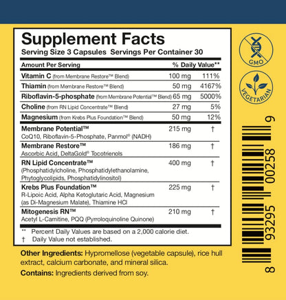 Researched Nutritionals Energy Duo – ATP 360 & Multi-Plex for Adrenal & Mitochondrial Support