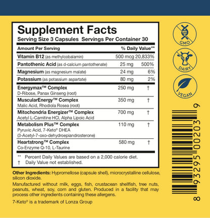 Researched Nutritionals Energy Duo – ATP 360 & Multi-Plex for Adrenal & Mitochondrial Support