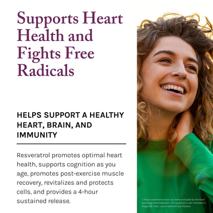 Reserveage Beauty Resveratrol 500 mg — Antioxidant Support for Heart & Aging BritishVita | Premium UK Vitamins & Wellness Supplements