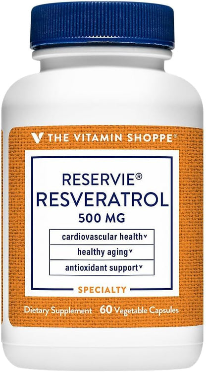 Reservie Trans Resveratrol™ 500mg – 60 Vegan Capsules | The Vitamin Shop