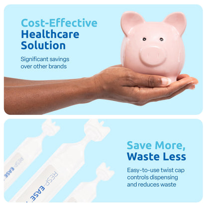 Resp-Ease 7% Saline Solution for Nebulizers and Nasal Care – 240ml