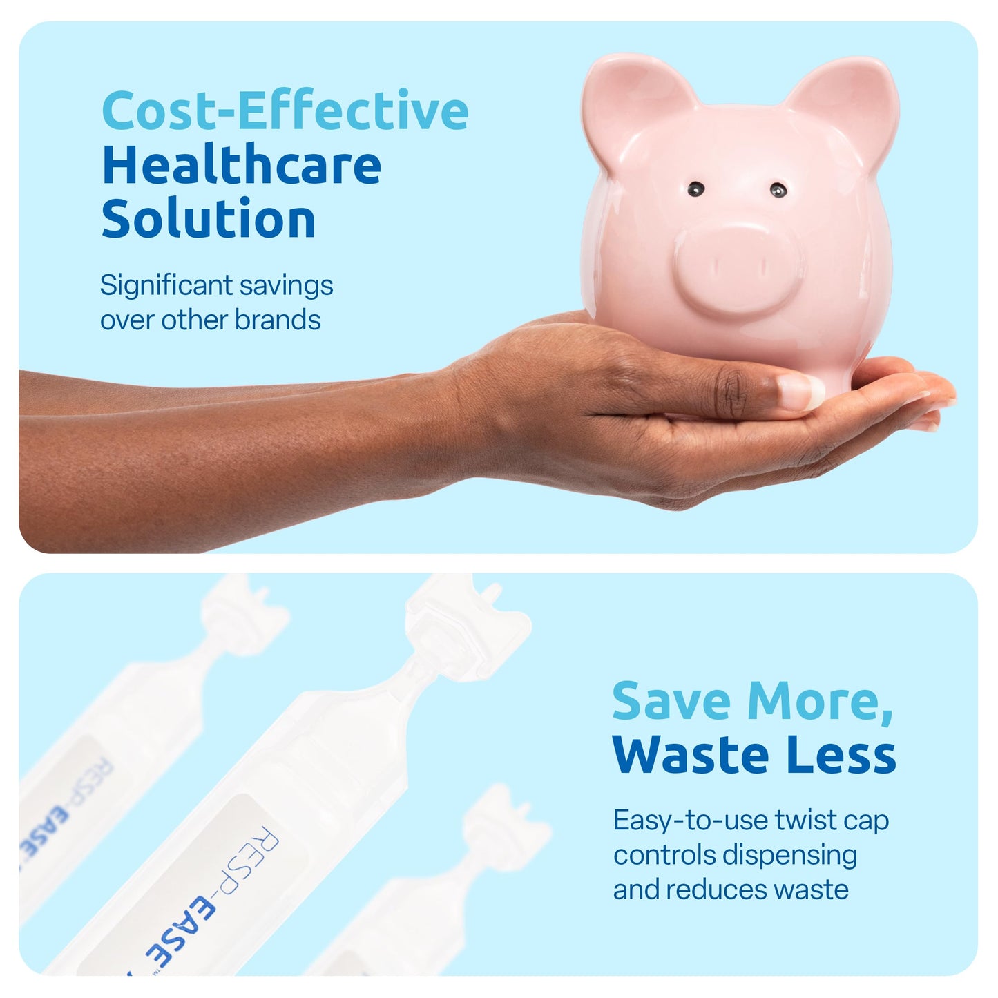 Resp-Ease 7% Saline Solution for Nebulizers and Nasal Care – 240ml