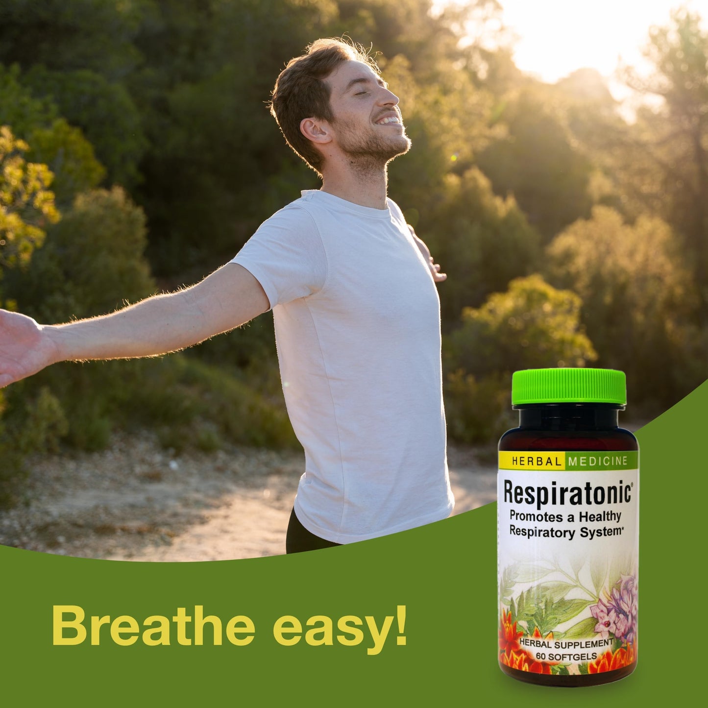 Herbs Etc. Respiratonic - 60 - Softgel